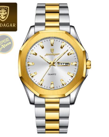 Poedagar 875 Stainless Steel Quartz Fashion Watch for Men